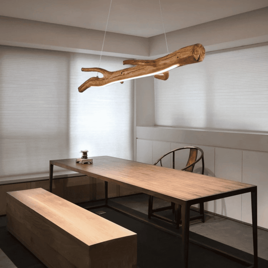 The Vintage Resin Tree Branch Chandelier - Designer Wood Tea House