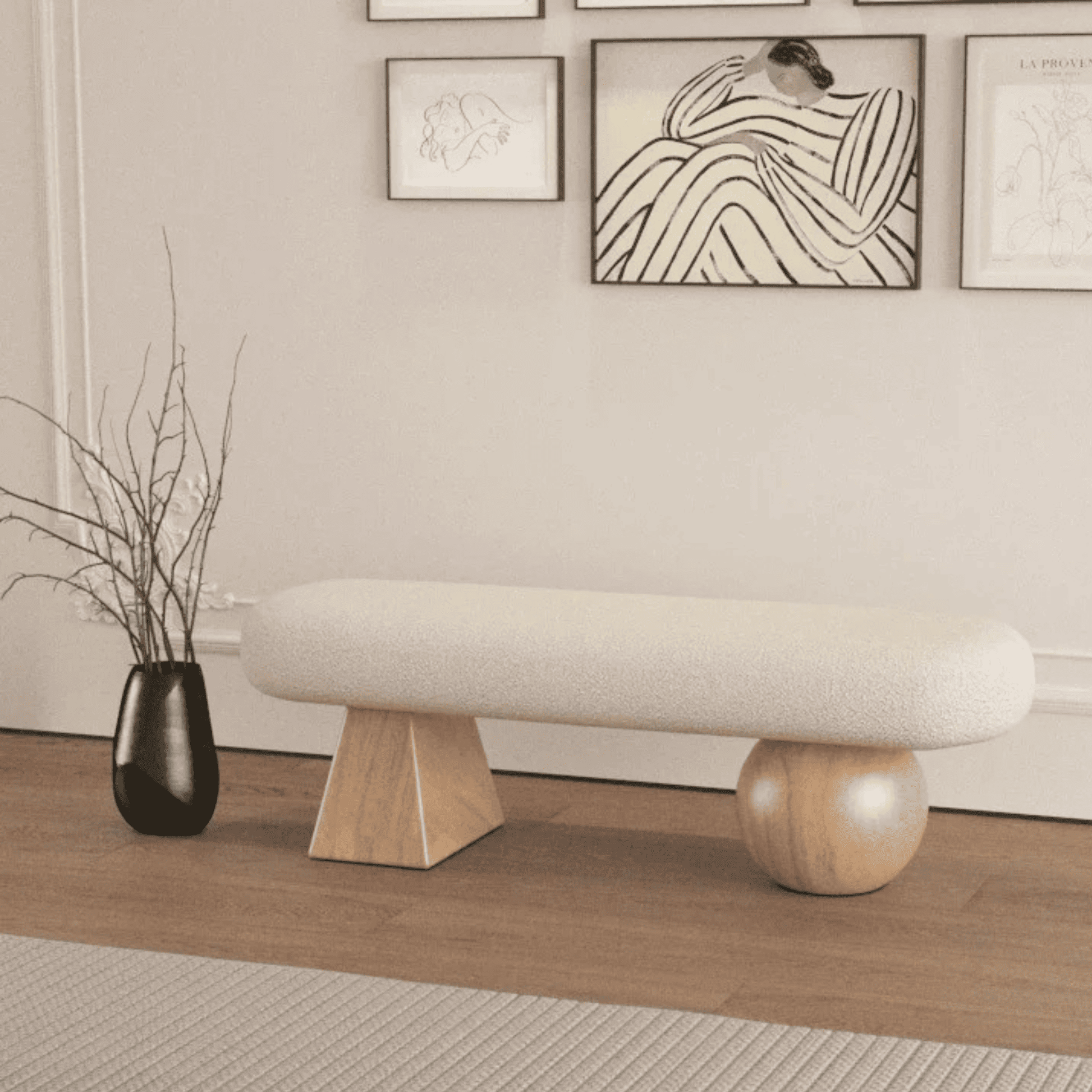 Ancient Style Shoe Changing Stool - Elegance Meets Everyday Comfort