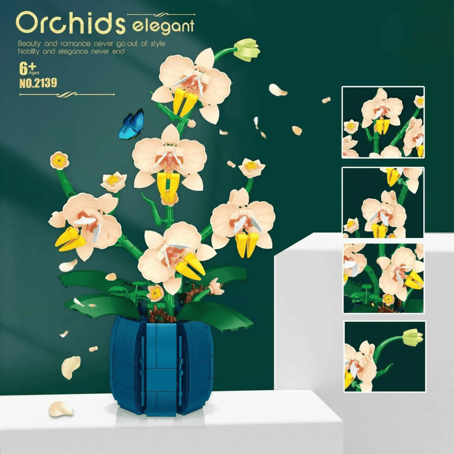 AliExpress UK Lego Like Orchid Blocks