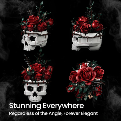 Lego Like Skull Roses 4