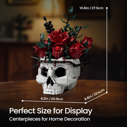 Lego Like Skull Roses 3