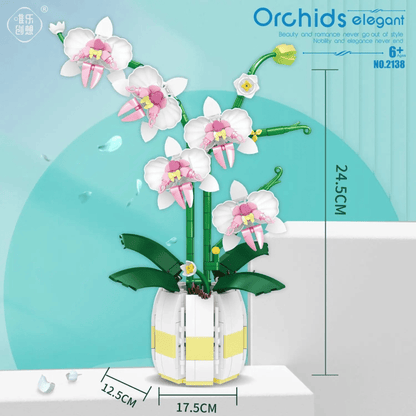 Orchid Lego Blocks
